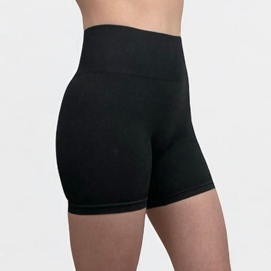 Gymshark Athletic Black Mini Active Spandex Shorts