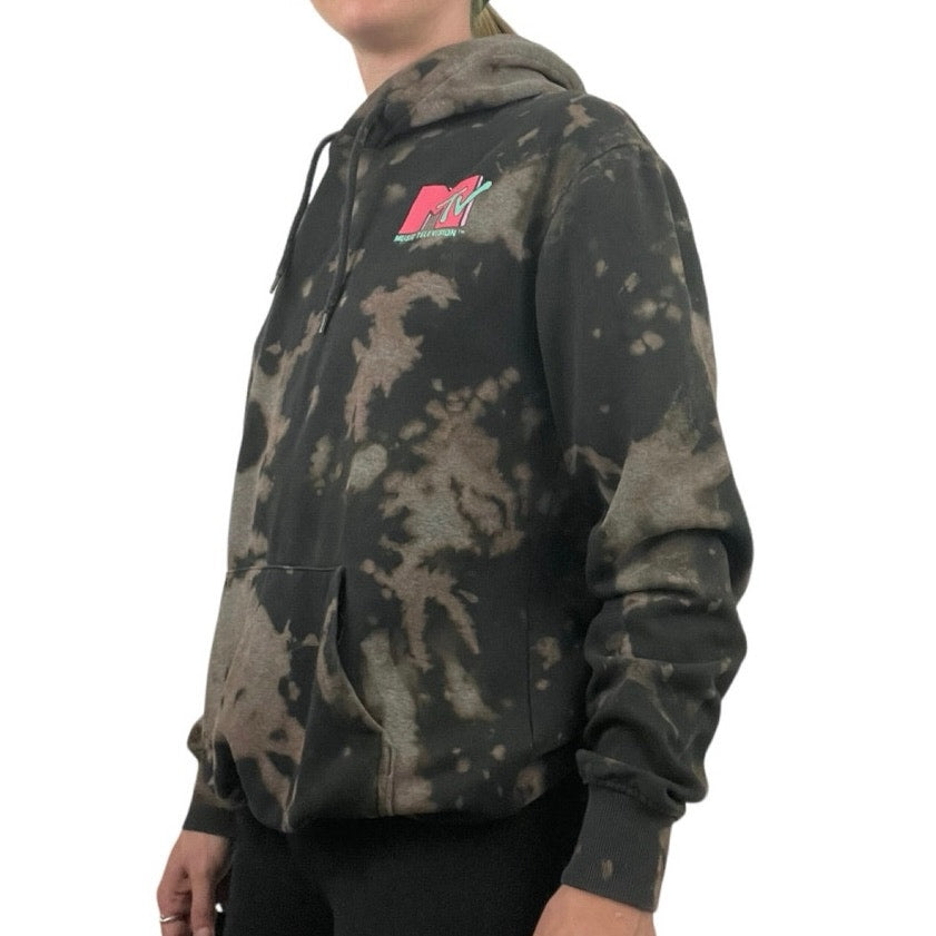 Divided MTV Tie Dye Hoodie Sweatshirt