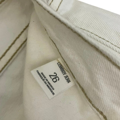 BDG Cream High Rise Cowboy Jeans