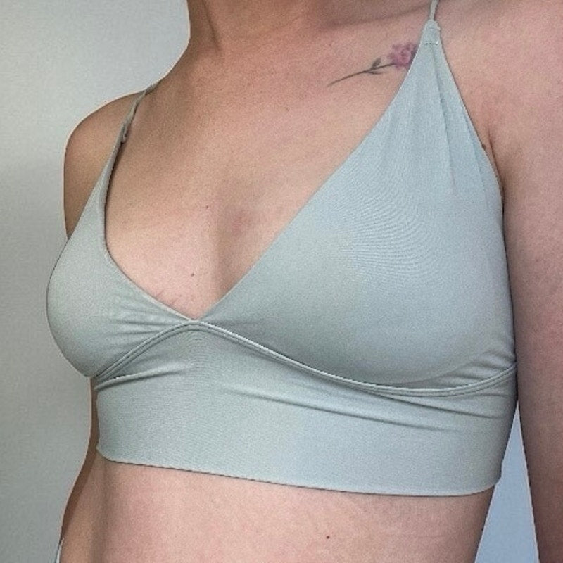 Out From Under Light Green Padded Triangle Bralette