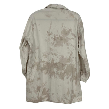 Nasty Gal Corduroy Tie Dye Button Down Jacket