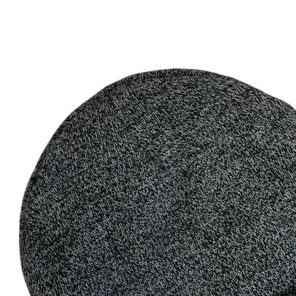 West Loop Grey Knit Beanie Hat