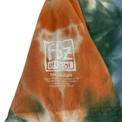Authentic 2018 Flatbush Zombies Tie Dye Graphic Tee