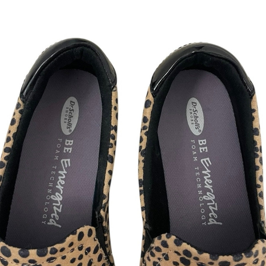 Dr. Scholl's Cheetah Print Faux Suede Slip On Sneakers