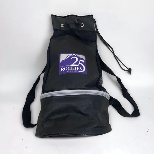 Colorado Rockies 1993-2018 Black Cooler Backpack Bag