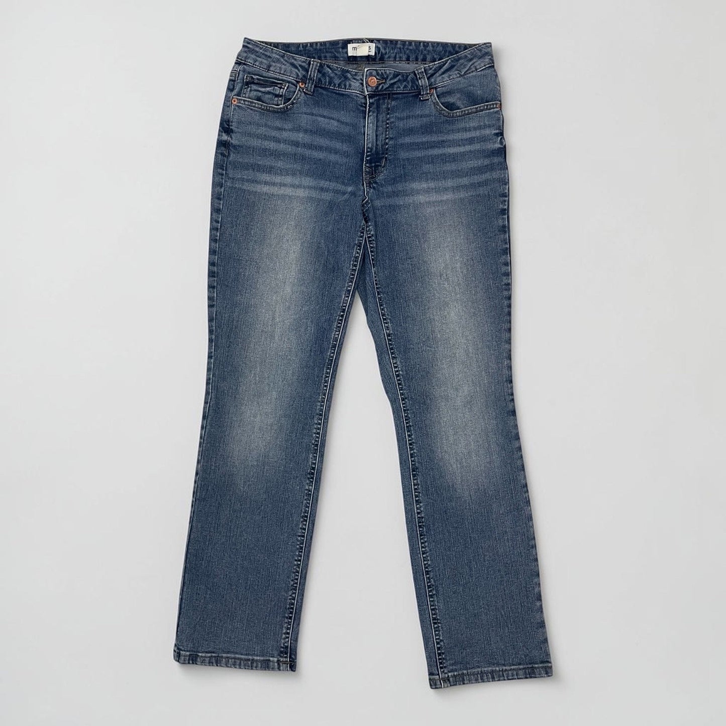 M Jeans by Maurices Mid Rise Straight Leg jeans