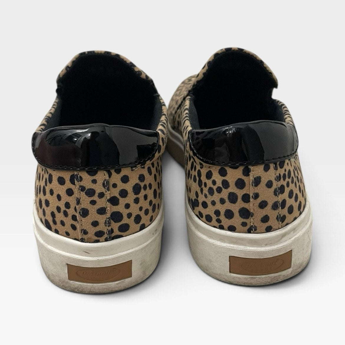 Dr. Scholl's Cheetah Print Faux Suede Slip On Sneakers