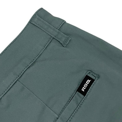 RSQ Sage Green High Rise Shorter Chino Shorts