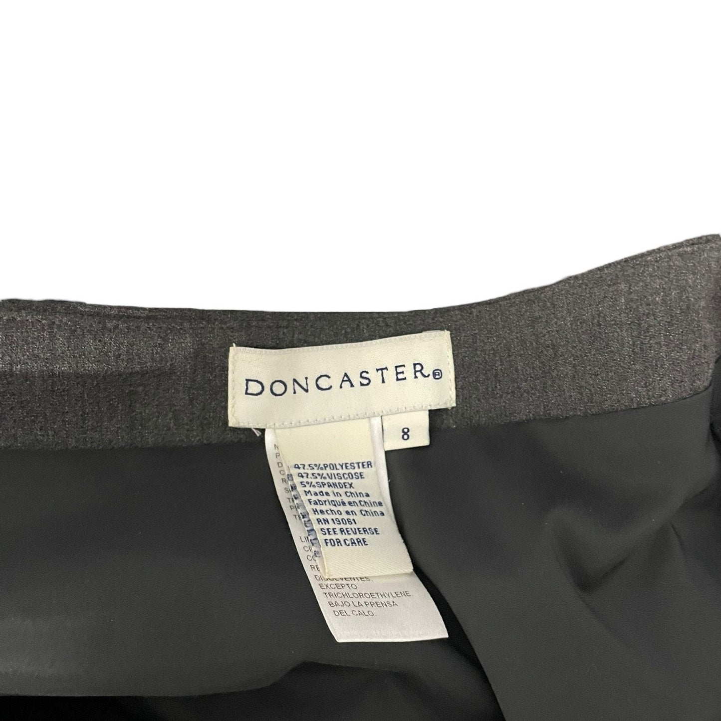 Doncaster Grey Ruched Skirt