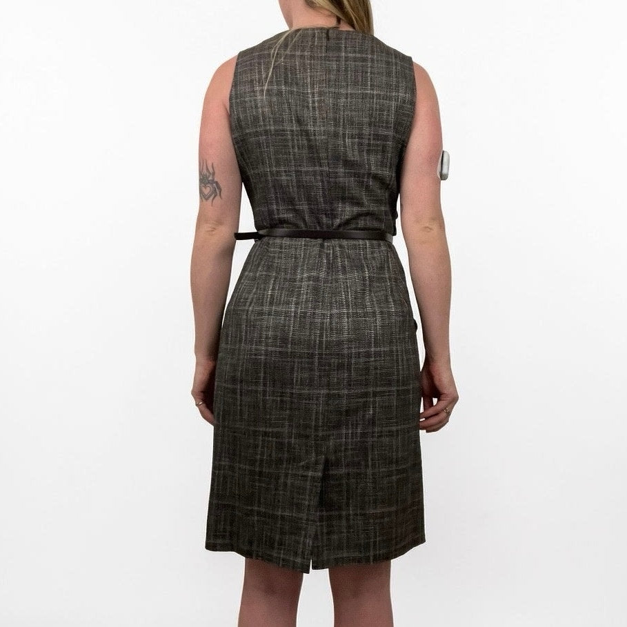 Classiques Entier Belted Draped Front Dress