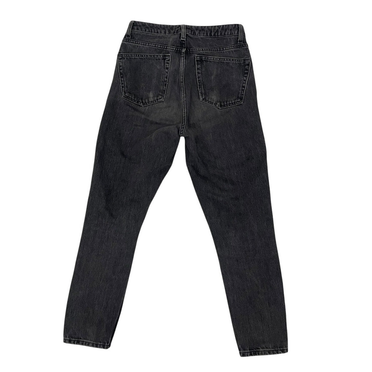 Topshop Black Moto Mom High Rise Jeans