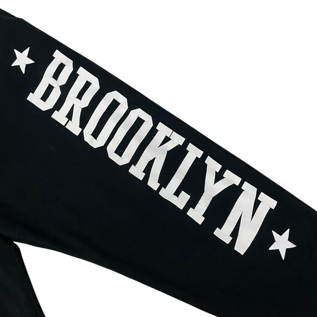 Divided by H&M Mens Black & White Brooklyn Sweatpants