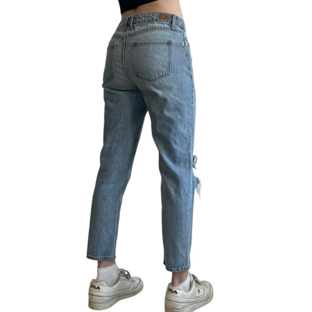RSQ Distressed High Rise Boyfriend Jeans