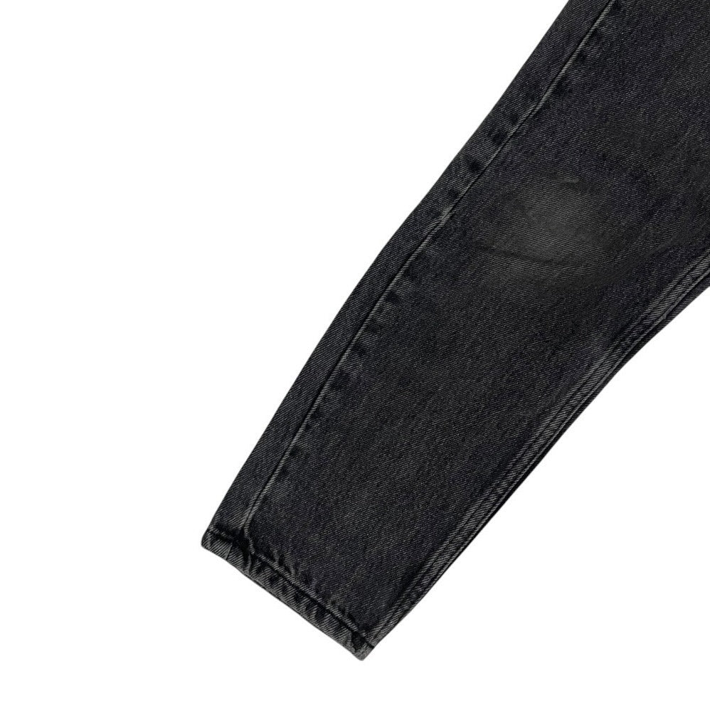 Topshop Black Moto Mom High Rise Jeans