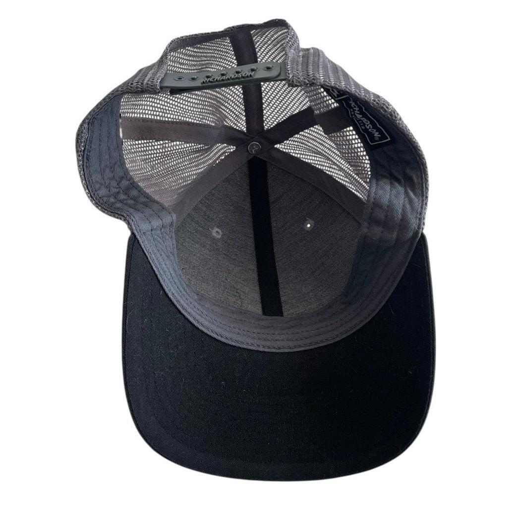 Richardson Mens Grey & Black Bridgestone 112 Trucker Hat