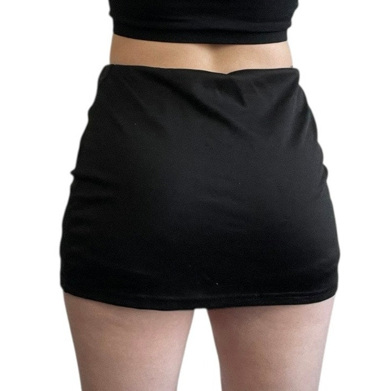 Black Mini Skort