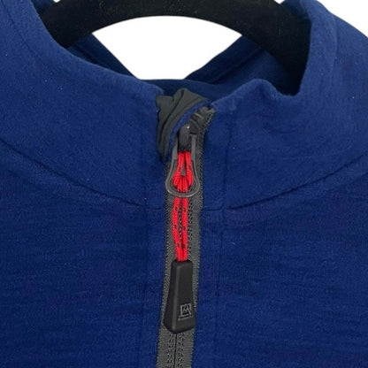 NWT Avalanche Mens Soft Blue Quarter Zip Sweatshirt