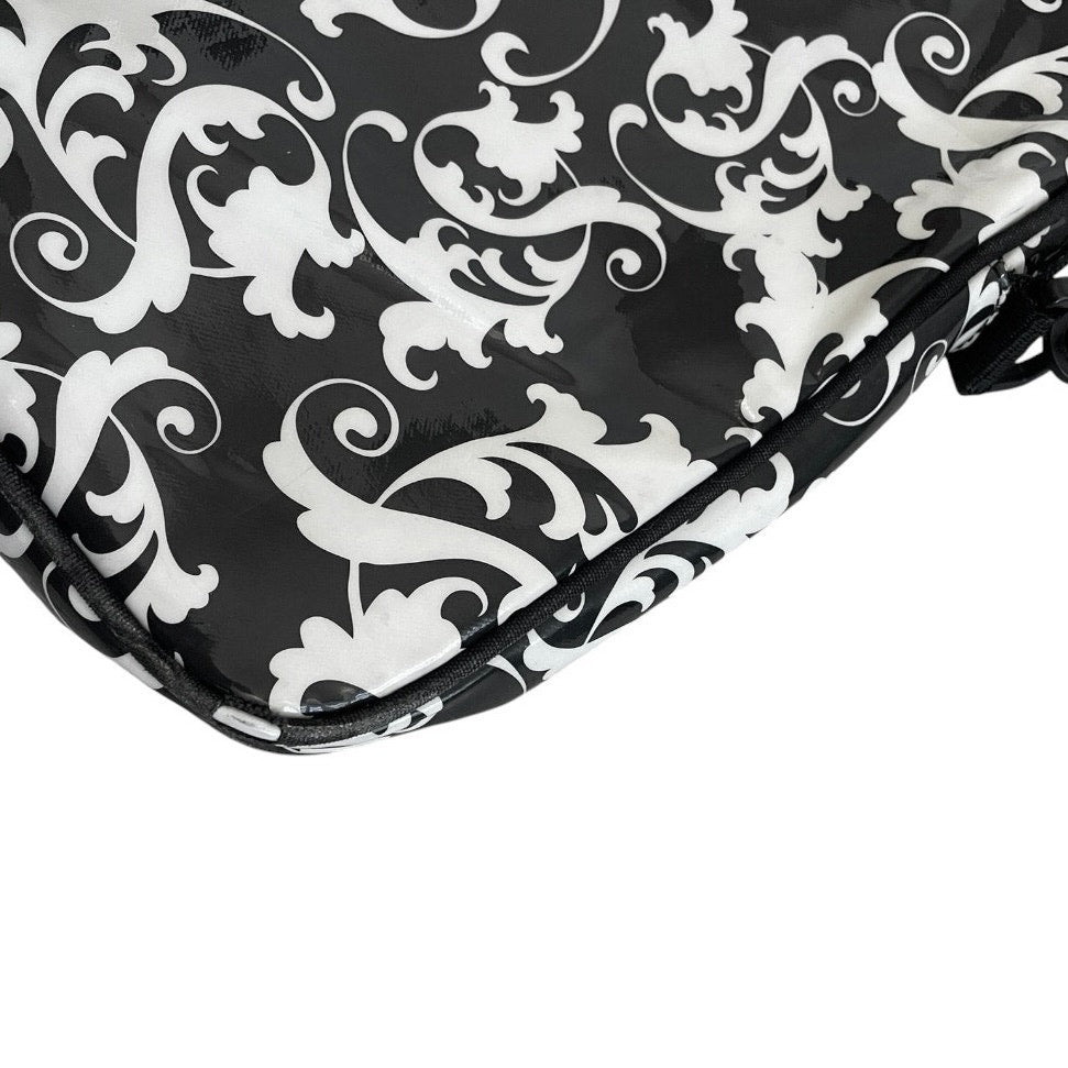 Paperchase Black & White Damask Padded Laptop Computer Case