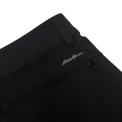 Eddie Bauer Black Rolled Hem Bermuda Shorts
