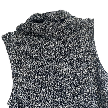 Dolan Left Coast Collection Grey Knit Cowl Neck Sleeveless Sweater