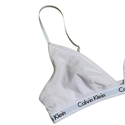 Calvin Klein Light Pink Triangle Bralette