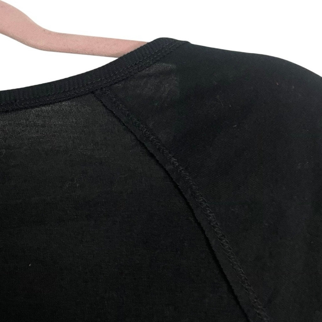 Stars Above Black Long Sleeve Top