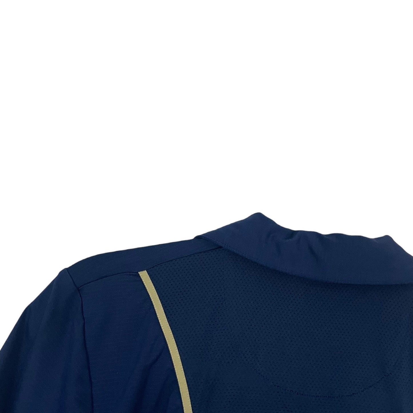 EP New York Active Navy Blue & White Contrast Short Sleeve Polo Shirt