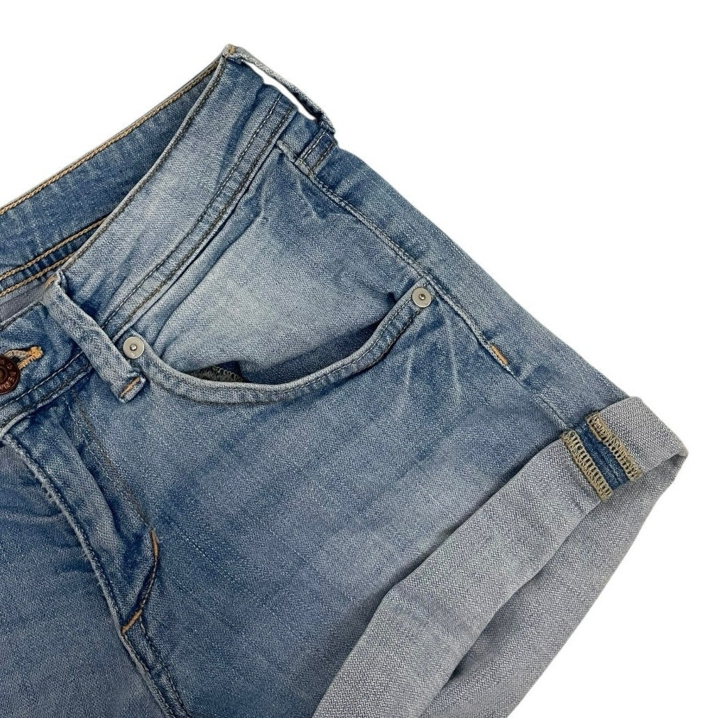 &Denim by H&M Low Waist Cuffed Mini Jean Shorts