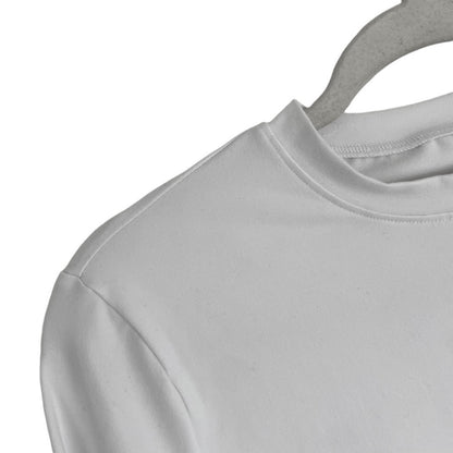 Yogingo White High Neck Long Sleeve Top
