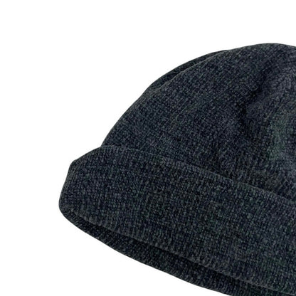 Grey Knit Beanie Hat