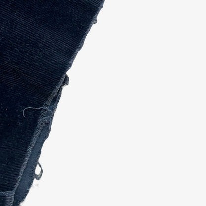 Black Corduroy Overall Mini Dress