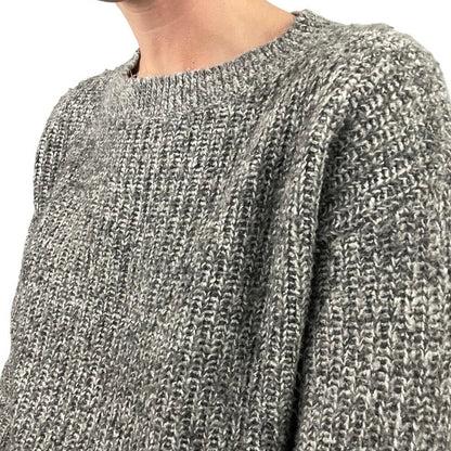 Caslon Grey Knit Crewneck Sweater