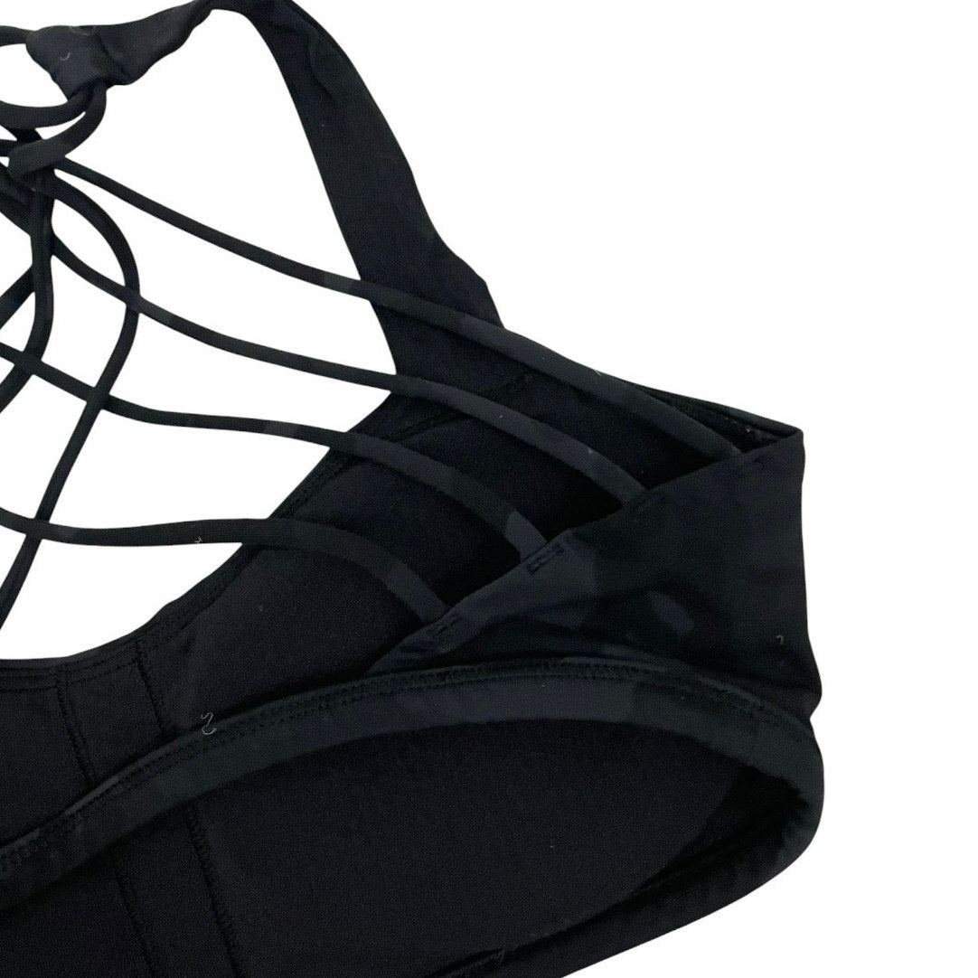 Lululemon Athletica Camouflage Strappy Back Active Sports Bra