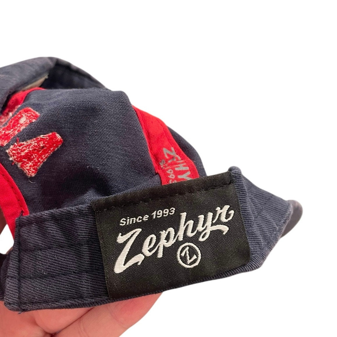 Zephyr Navy Blue Arizona Cotton Cap Hat