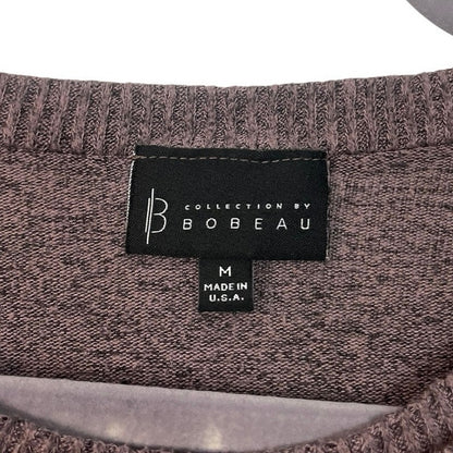 B Collection by Bobeau Purple Long Sleeve Top