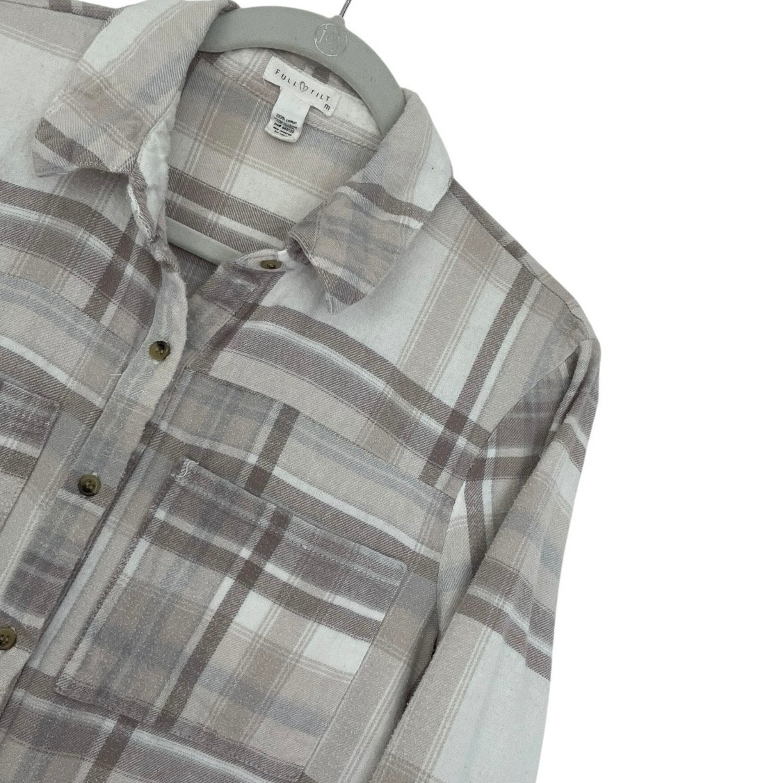 Full Tilt Plaid Button Down Flannel Shirt