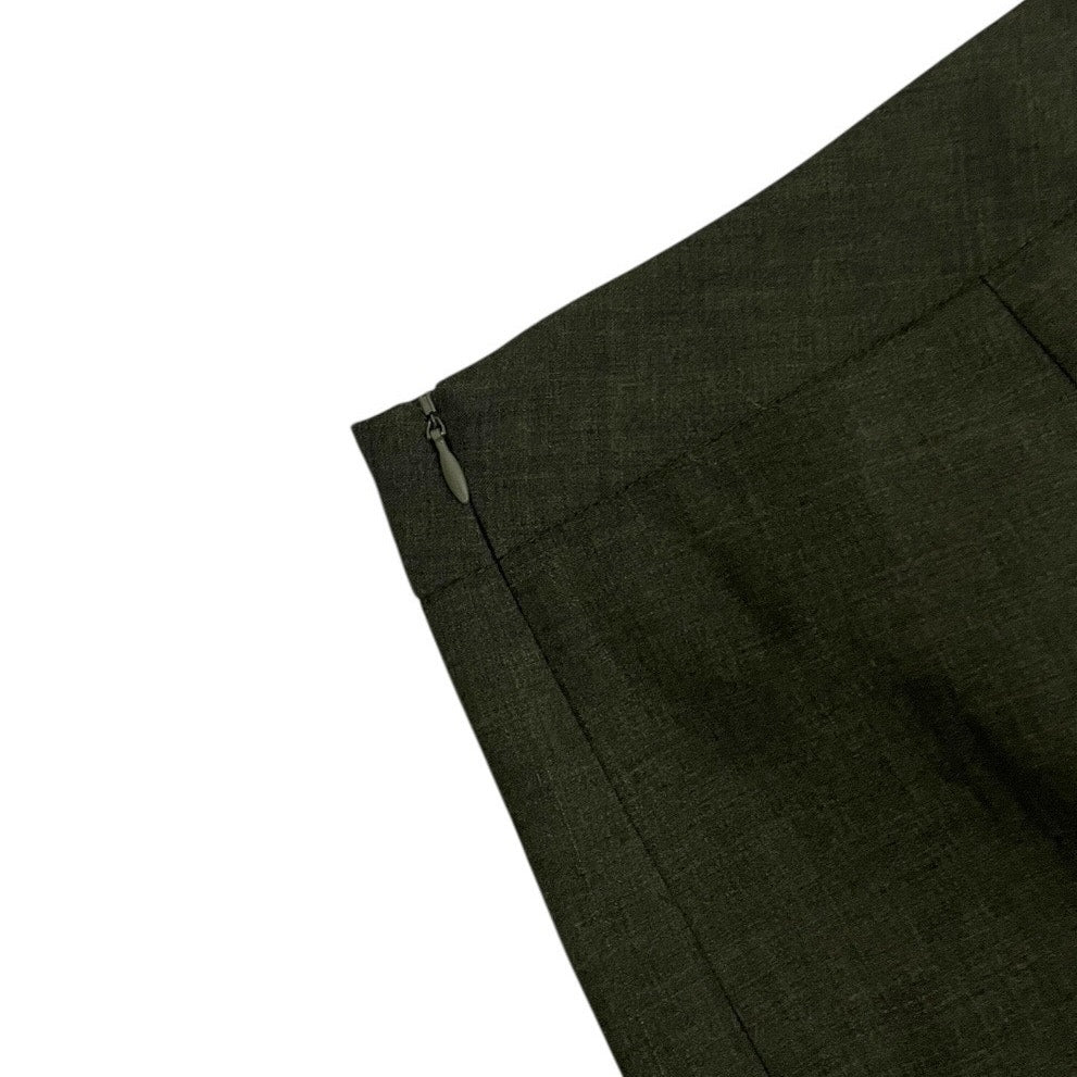 Doncaster Dark Green Wool Trousers