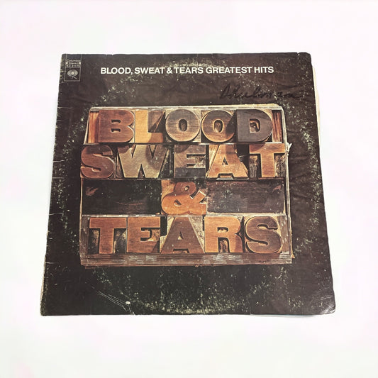 Blood, Sweat & Tears Greatest Hits Vinyl Record