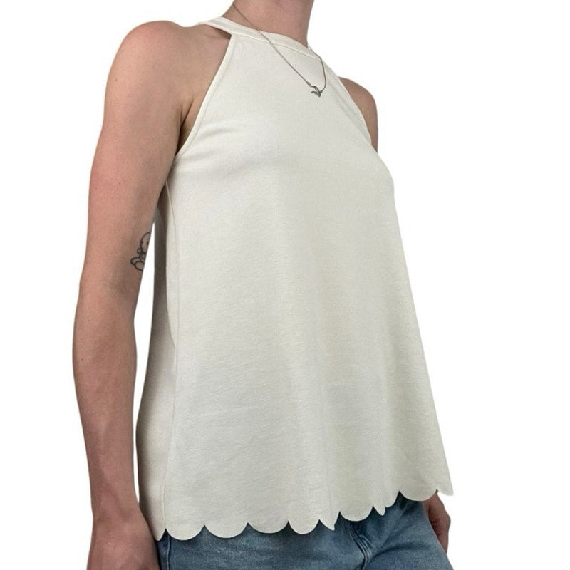 NWOT Eri + Ali Ivory Tank Top Blouse