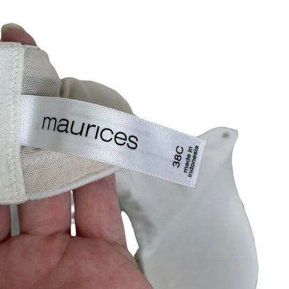 Maurices Ivory Lightly Padded Bra