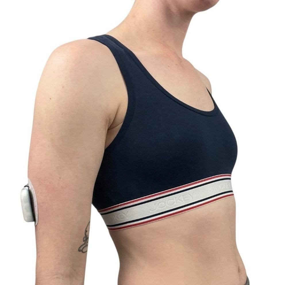 Jockey Navy Blue Sports Bra