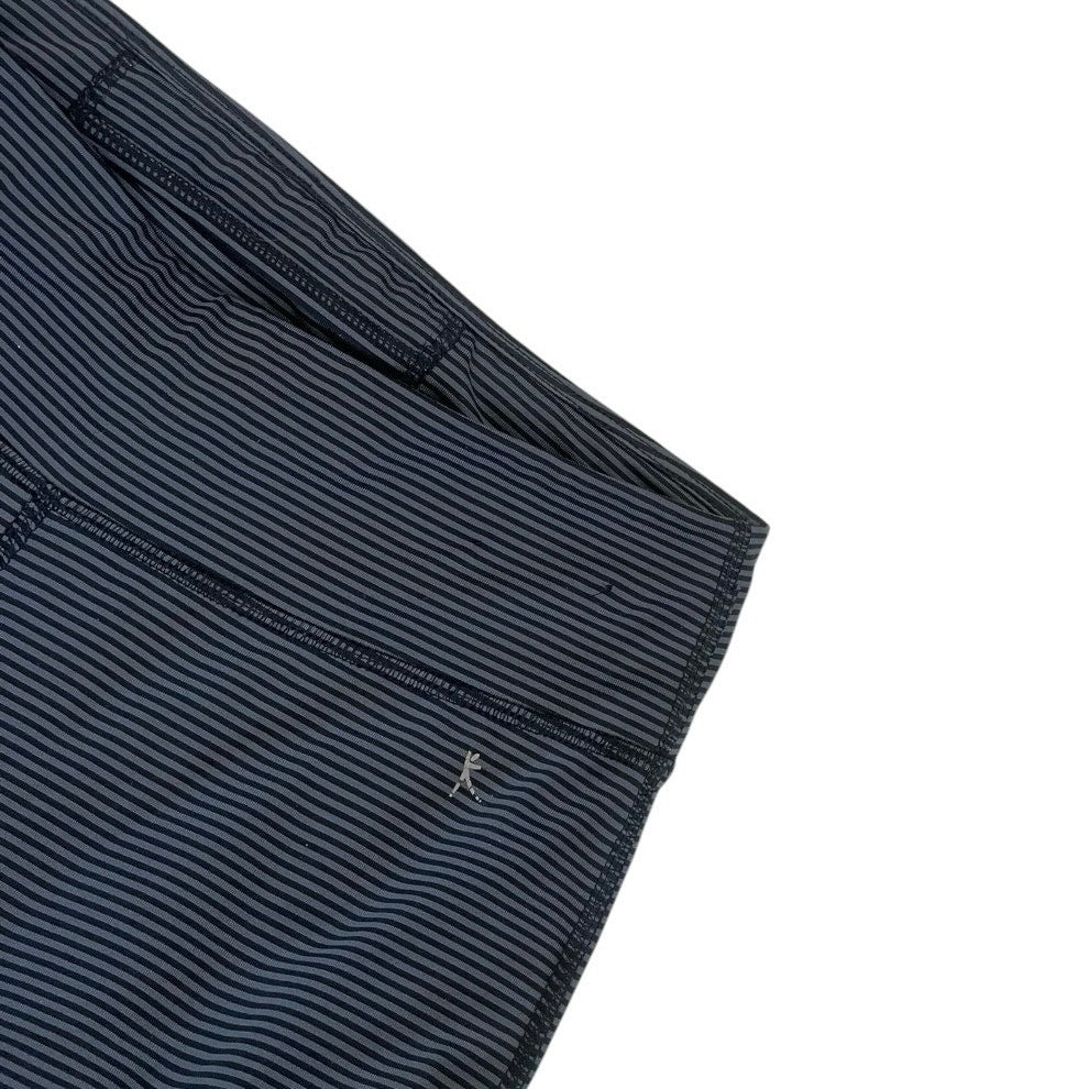 Danskin Now Grey Striped Dri More Active Capri Cropped Leggings