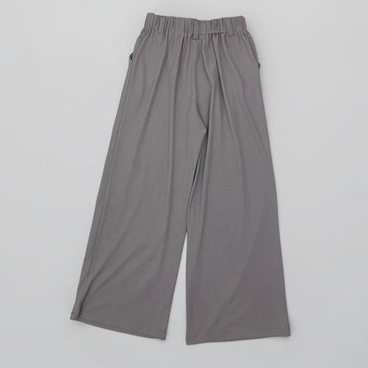 Halara Grey Wide Leg High Rise Trousers