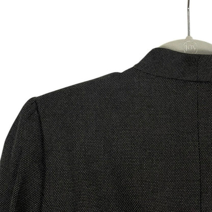 Classiques Entier Grey Double Lapel Button Down Suit Jacket