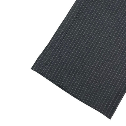 Jules & Leopold Grey Pin Striped Wide Leg Dress Pants