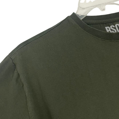 RSQ Mens Dark Green Short Sleeve Tee