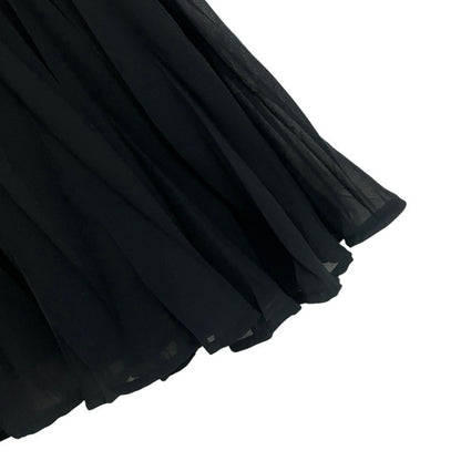 A New Day Black Pleated Maxi Skirt