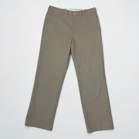Michael Kors Mens Beige Flat Front Dress Pants