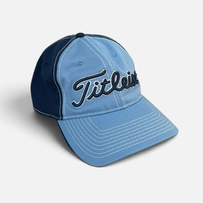 Titleist Blue Color Block Strapback Golf Hat
