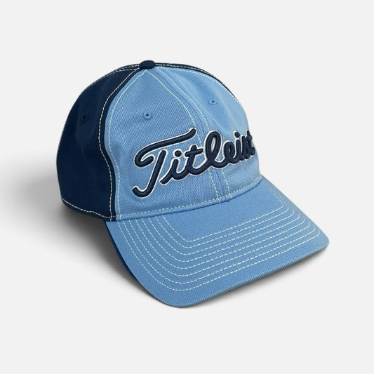 Titleist Blue Color Block Strapback Golf Hat